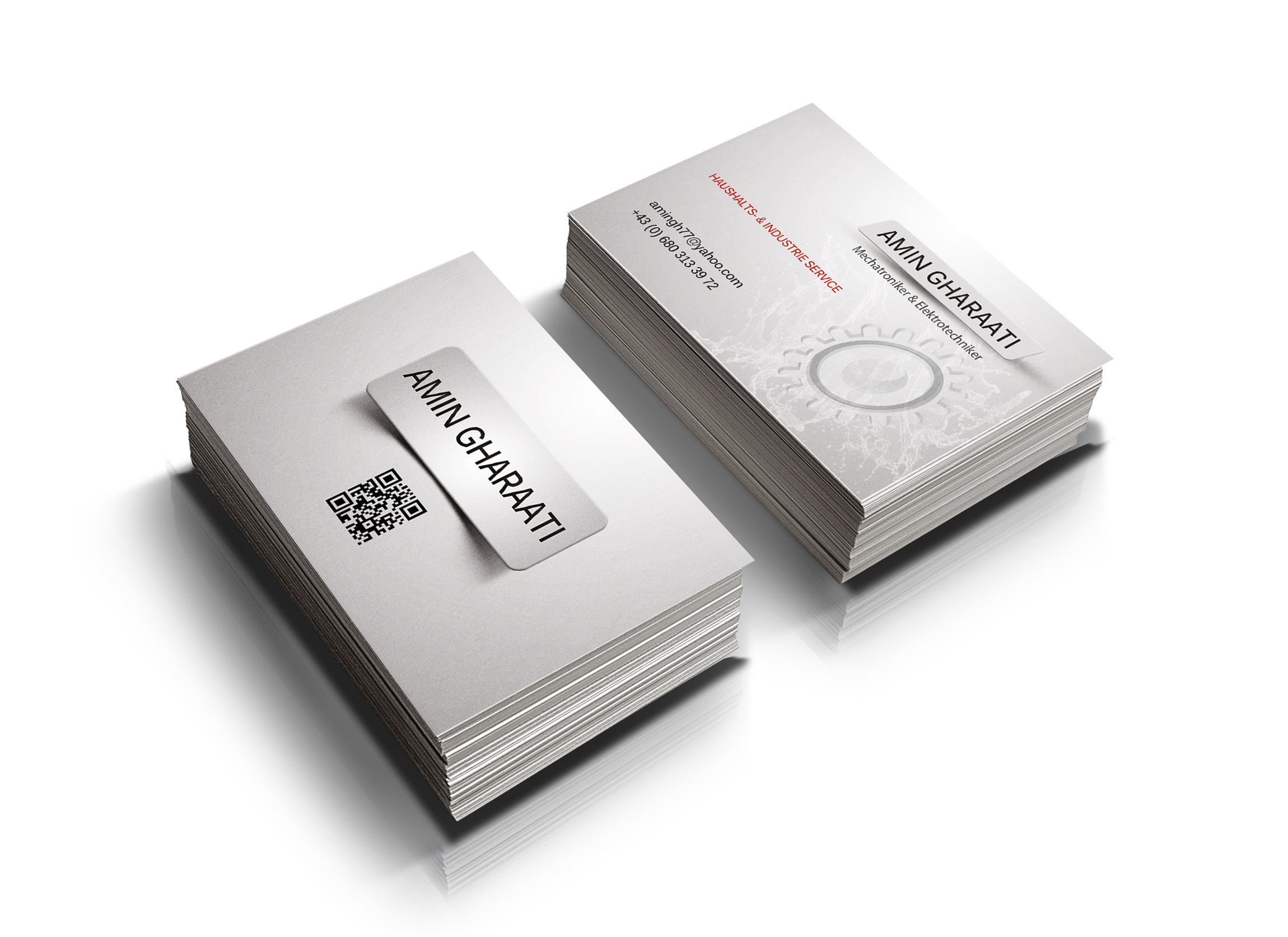 Visitenkarte Gharaati